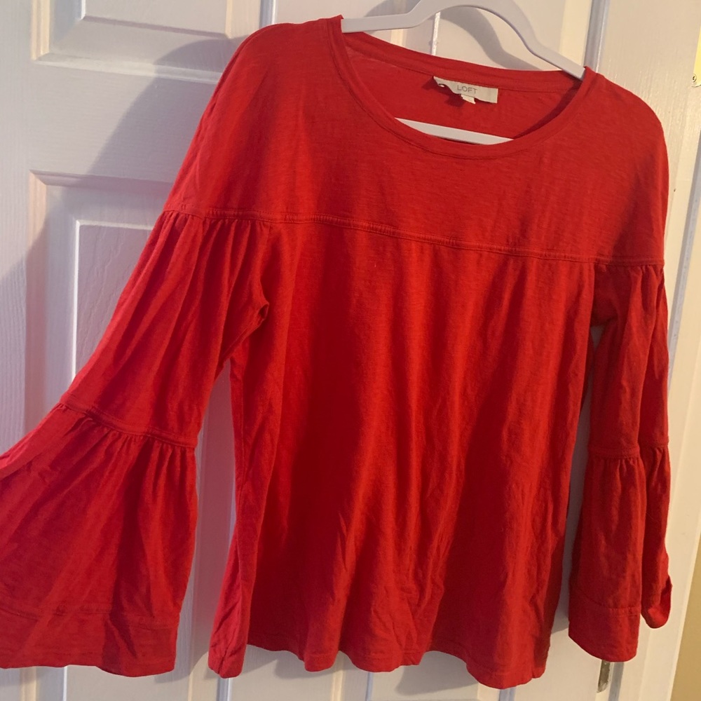 Loft Top with Bell Sleeves
